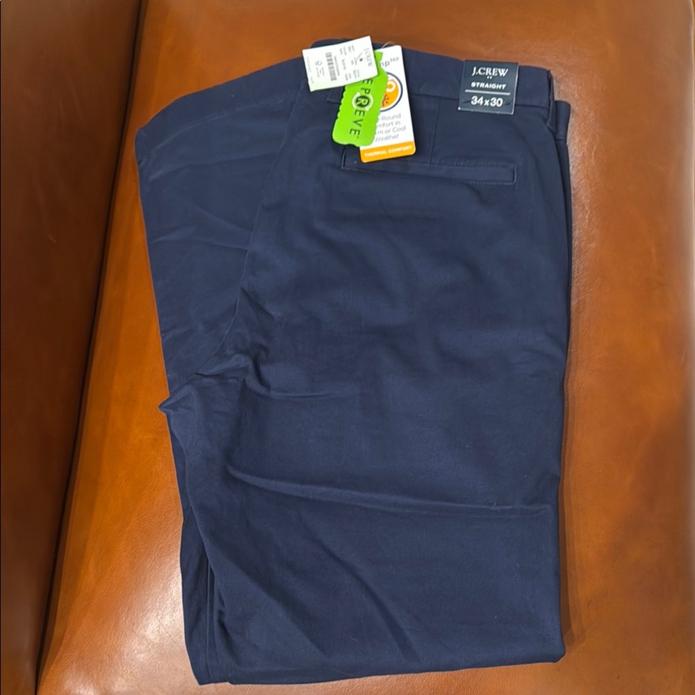 J. Crew Straight-Fit TruTemp365 Chino Pant - Picture 4 of 7